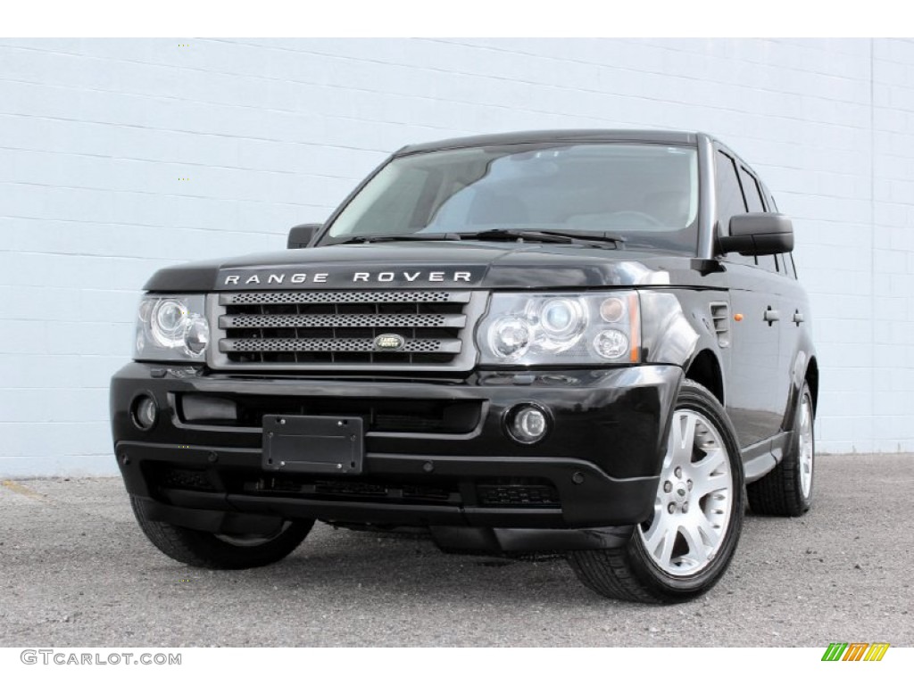2006 Range Rover Sport HSE - Java Black Pearlescent / Ebony Black photo #18