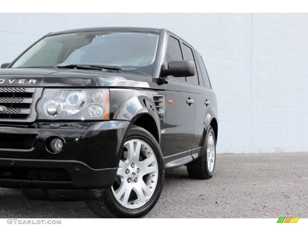 2006 Range Rover Sport HSE - Java Black Pearlescent / Ebony Black photo #20