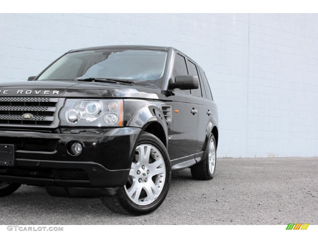 2006 Range Rover Sport HSE - Java Black Pearlescent / Ebony Black photo #21