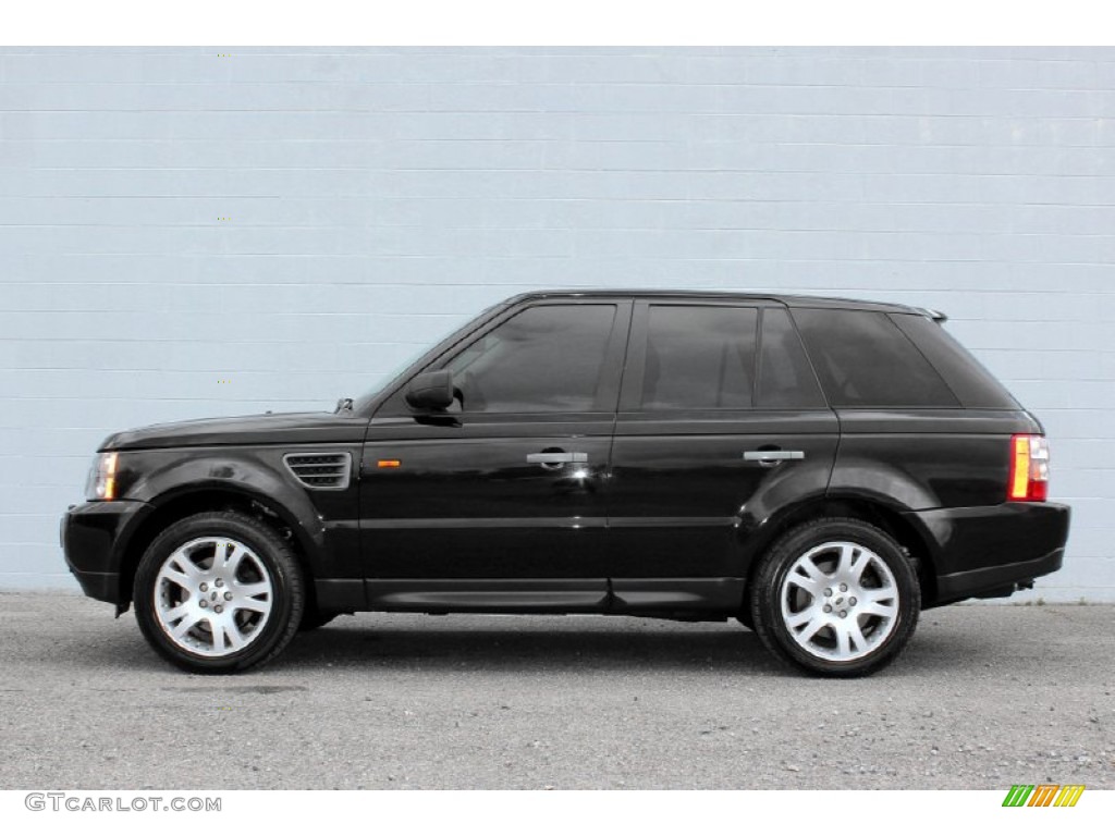 2006 Range Rover Sport HSE - Java Black Pearlescent / Ebony Black photo #22