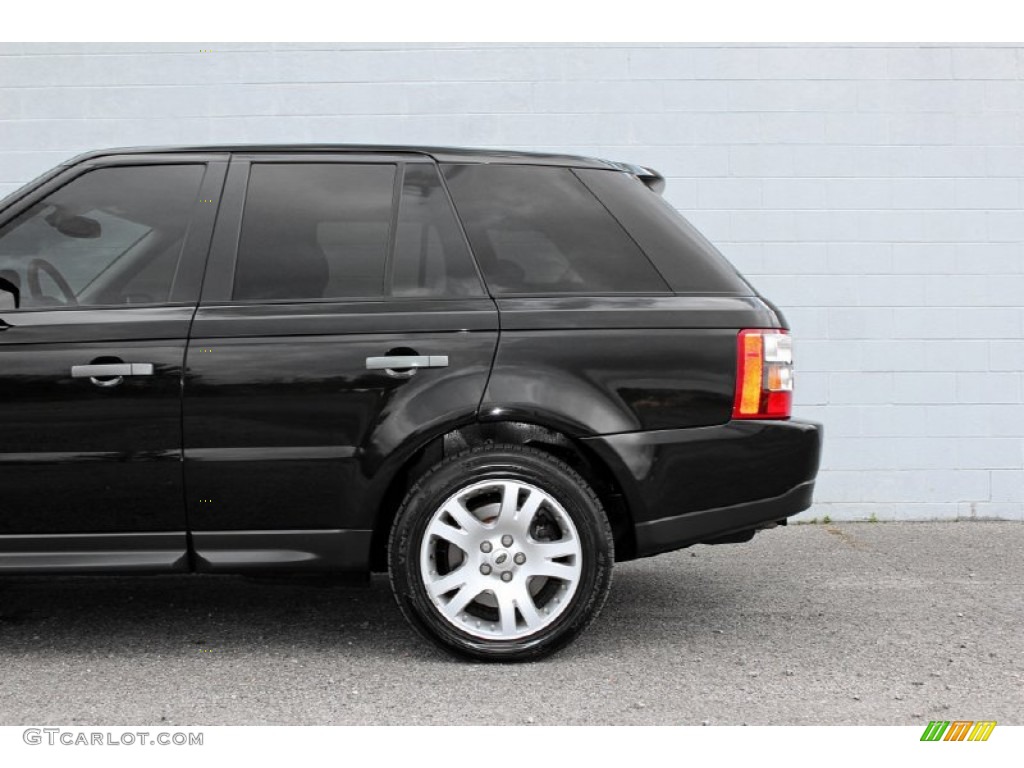 2006 Range Rover Sport HSE - Java Black Pearlescent / Ebony Black photo #24