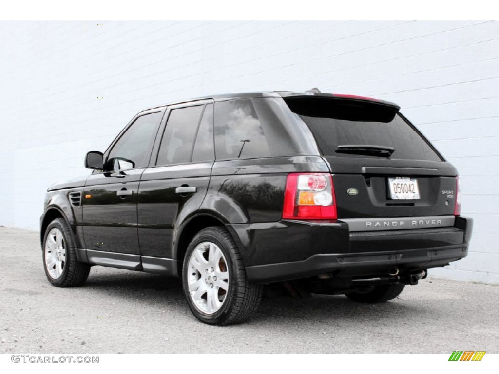 2006 Range Rover Sport HSE - Java Black Pearlescent / Ebony Black photo #25