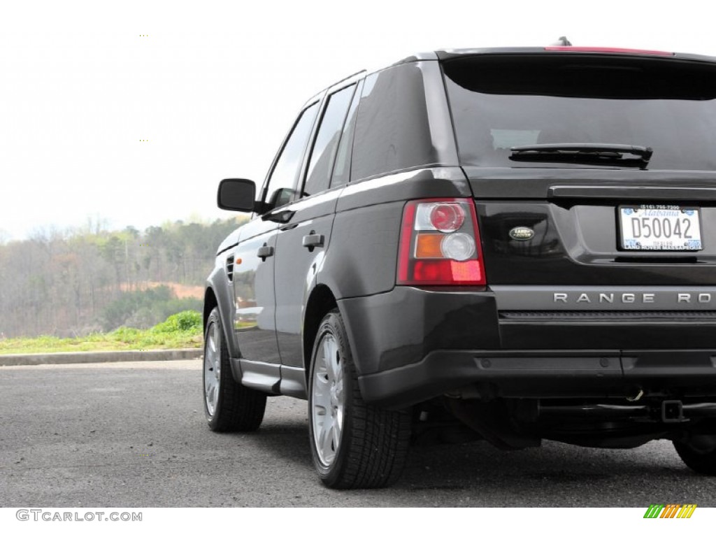 2006 Range Rover Sport HSE - Java Black Pearlescent / Ebony Black photo #32