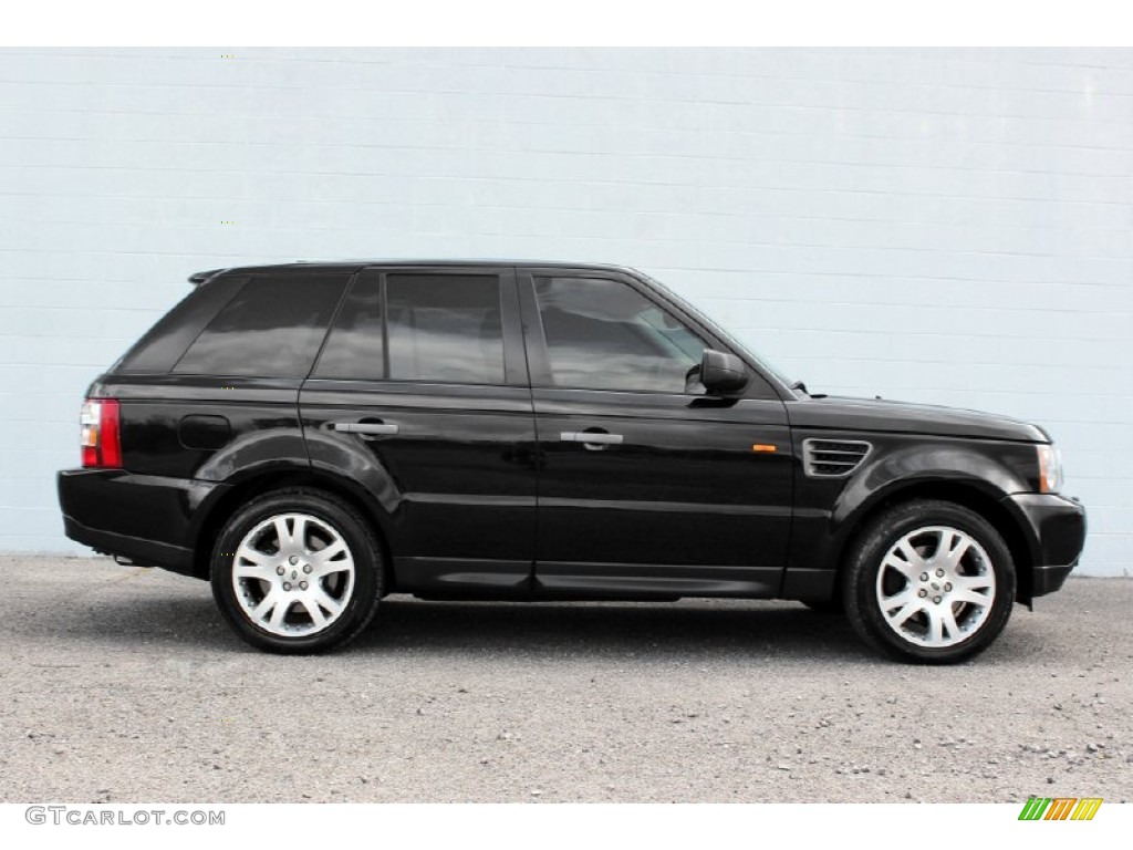 2006 Range Rover Sport HSE - Java Black Pearlescent / Ebony Black photo #33