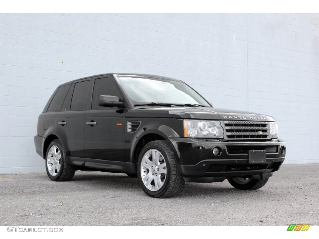 2006 Range Rover Sport HSE - Java Black Pearlescent / Ebony Black photo #39