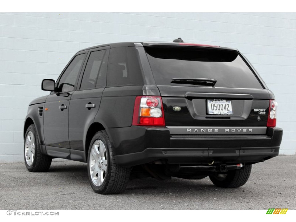 2006 Range Rover Sport HSE - Java Black Pearlescent / Ebony Black photo #43