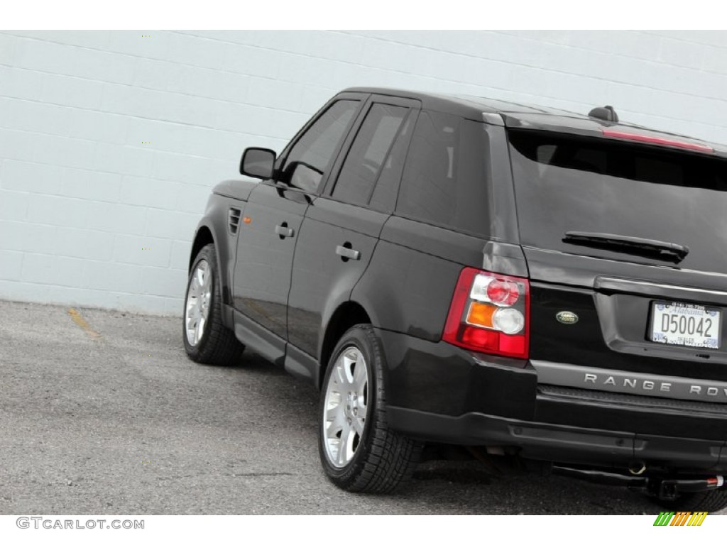 2006 Range Rover Sport HSE - Java Black Pearlescent / Ebony Black photo #44