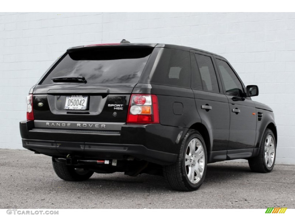 2006 Range Rover Sport HSE - Java Black Pearlescent / Ebony Black photo #45
