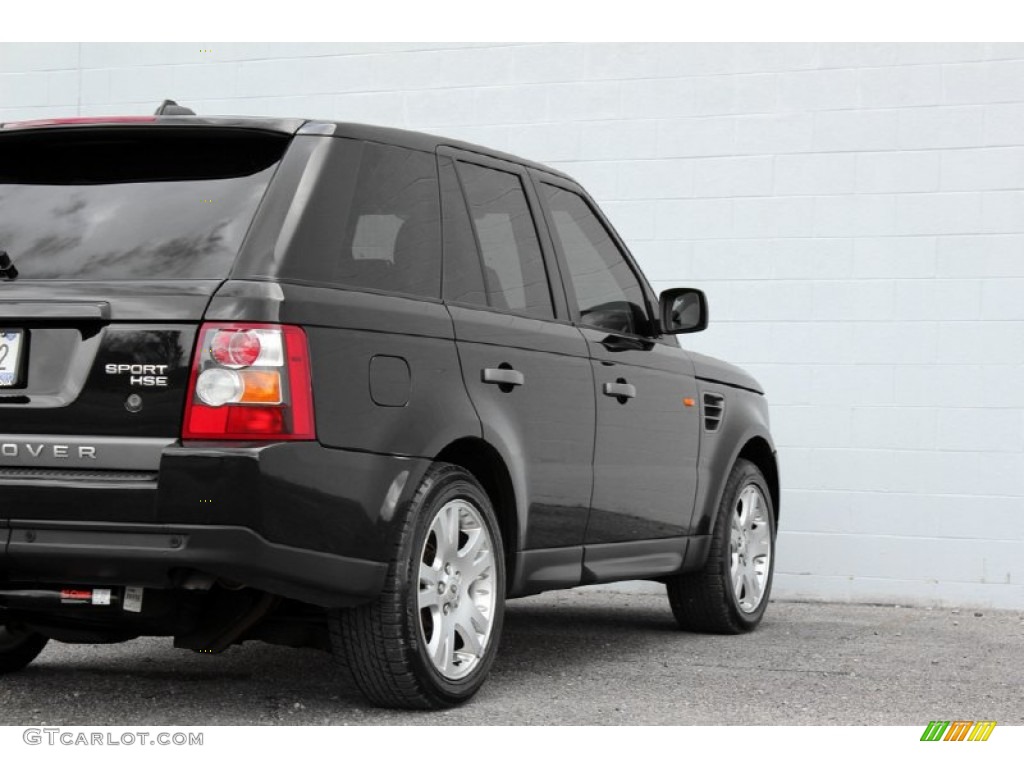 2006 Range Rover Sport HSE - Java Black Pearlescent / Ebony Black photo #46