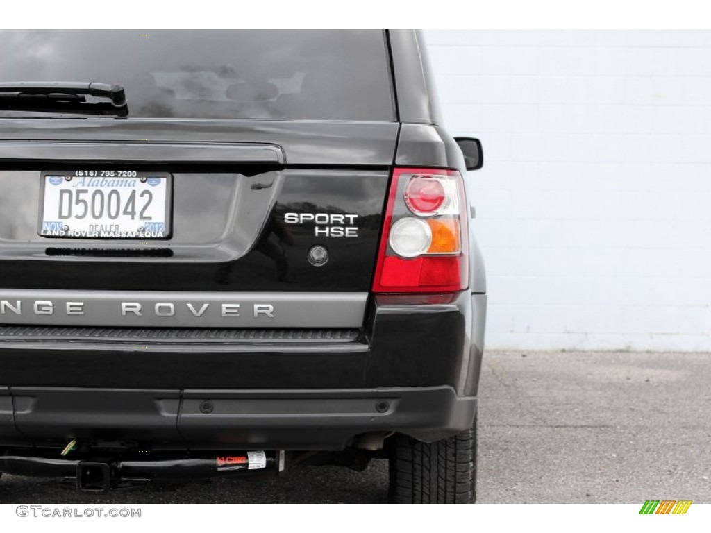 2006 Range Rover Sport HSE - Java Black Pearlescent / Ebony Black photo #47