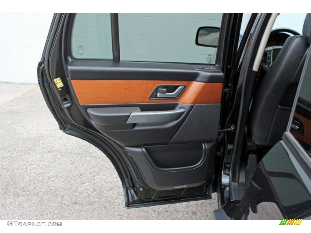 2006 Range Rover Sport HSE - Java Black Pearlescent / Ebony Black photo #56