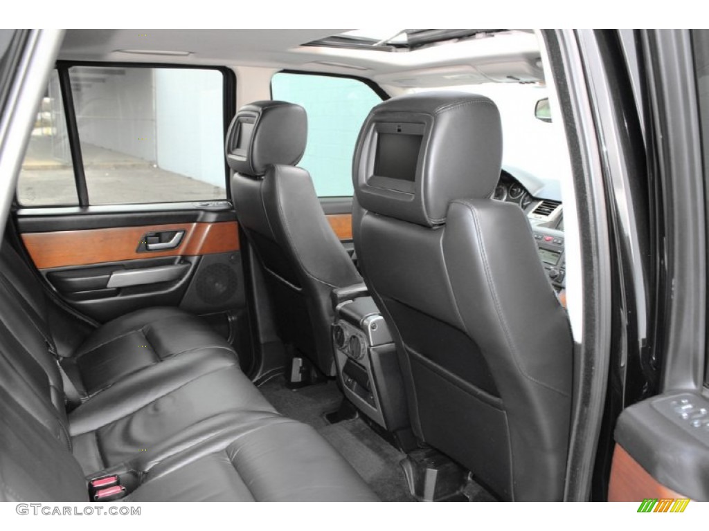 2006 Range Rover Sport HSE - Java Black Pearlescent / Ebony Black photo #81