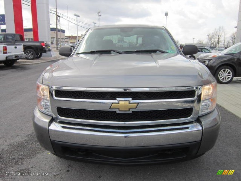 2007 Silverado 1500 LT Z71 Crew Cab 4x4 - Graystone Metallic / Ebony Black photo #2