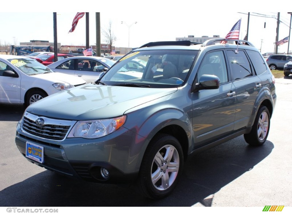 Sage Green Metallic Subaru Forester