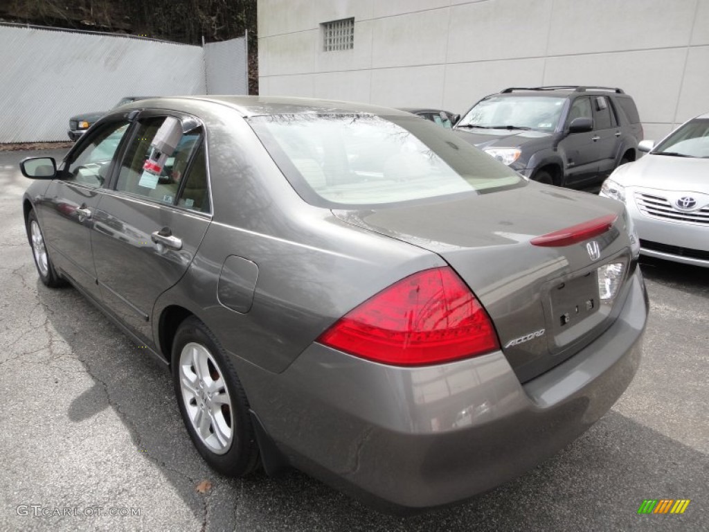 2007 Accord EX Sedan - Carbon Bronze Pearl / Ivory photo #2