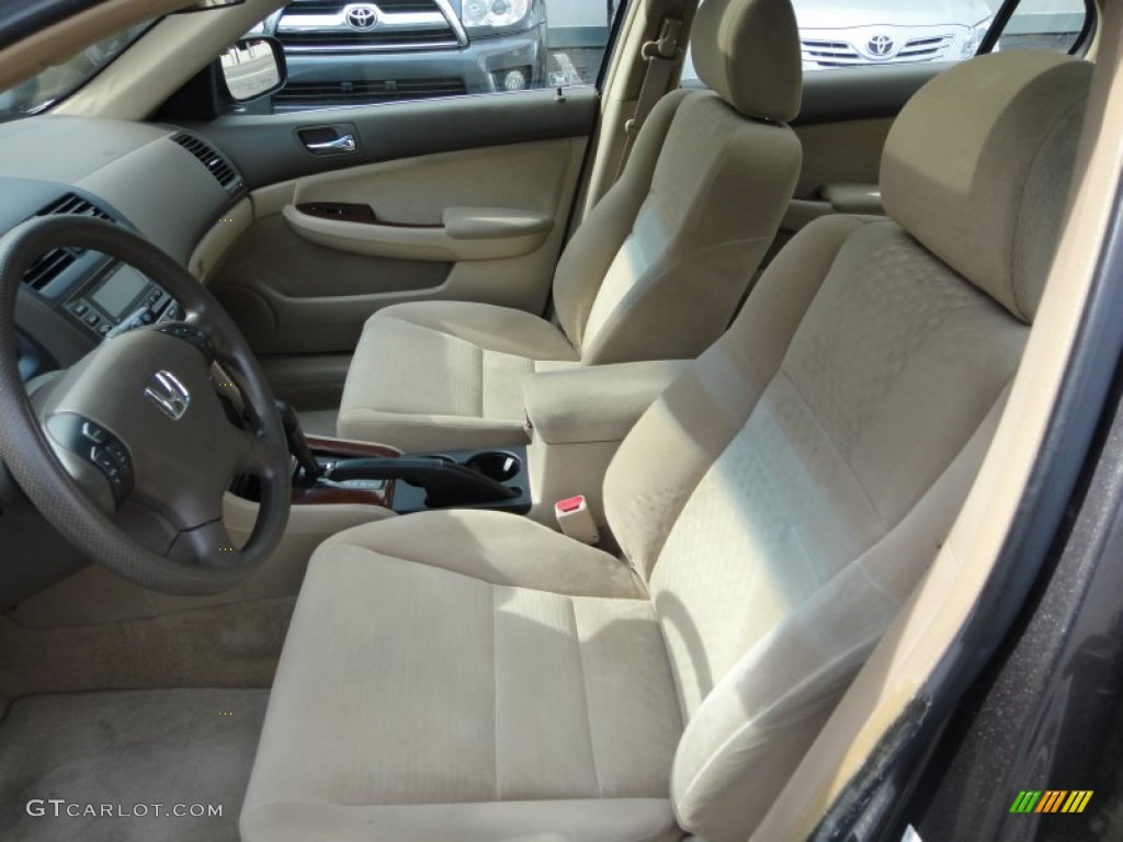 2007 Accord EX Sedan - Carbon Bronze Pearl / Ivory photo #7