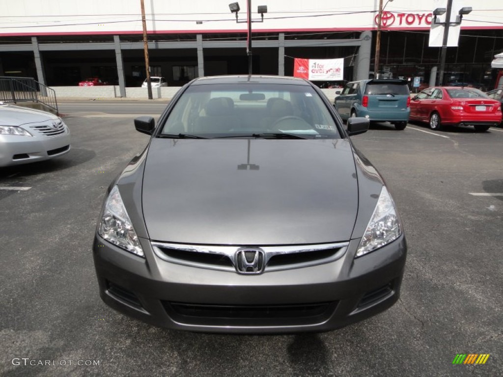 2007 Accord EX Sedan - Carbon Bronze Pearl / Ivory photo #10