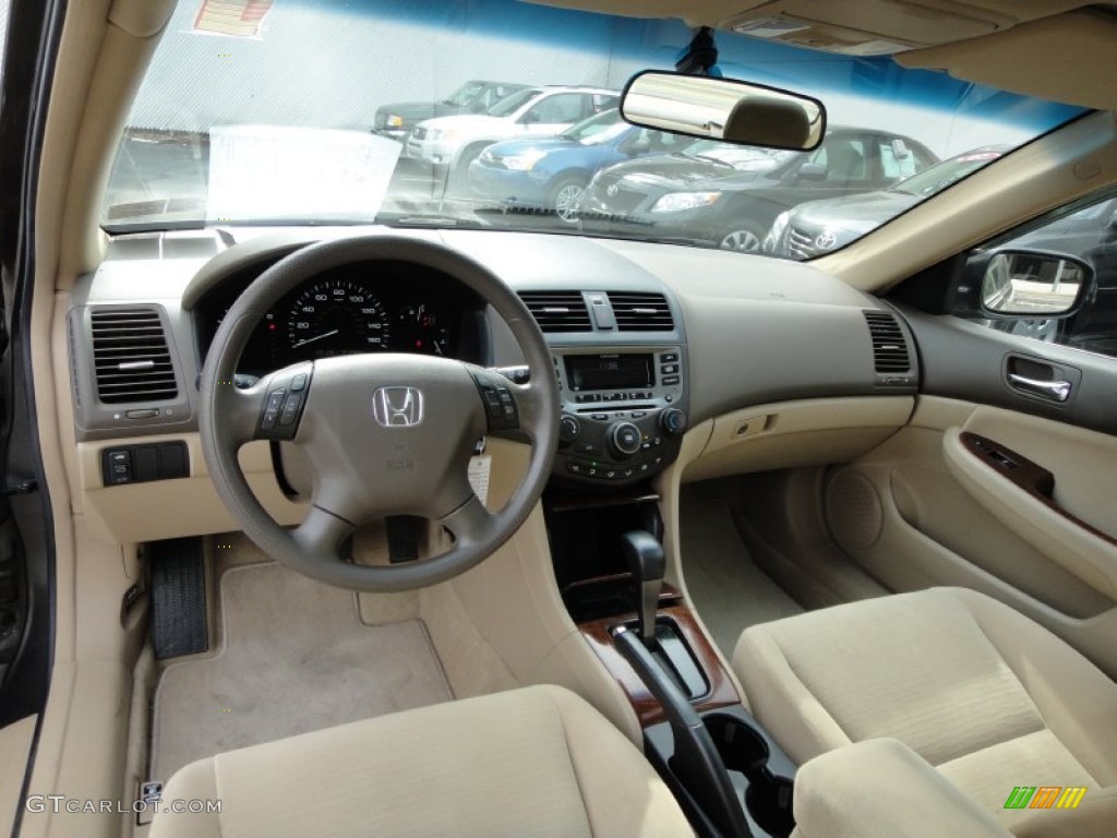 2007 Accord EX Sedan - Carbon Bronze Pearl / Ivory photo #14