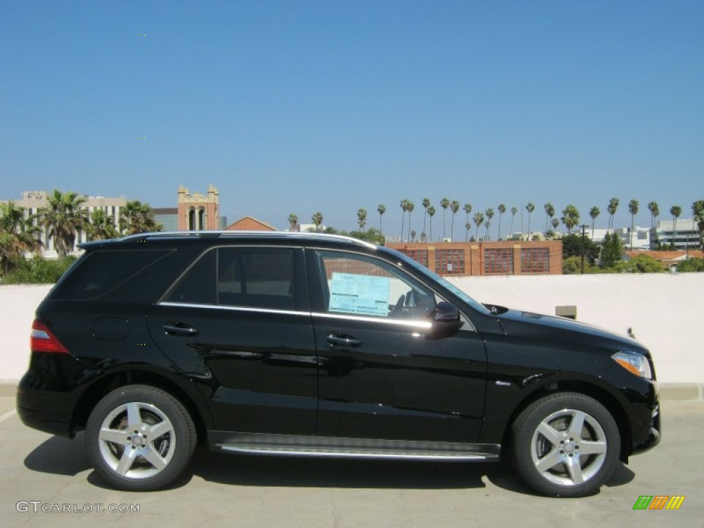 Black 2012 Mercedes-Benz ML 550 4Matic Exterior Photo #62378400