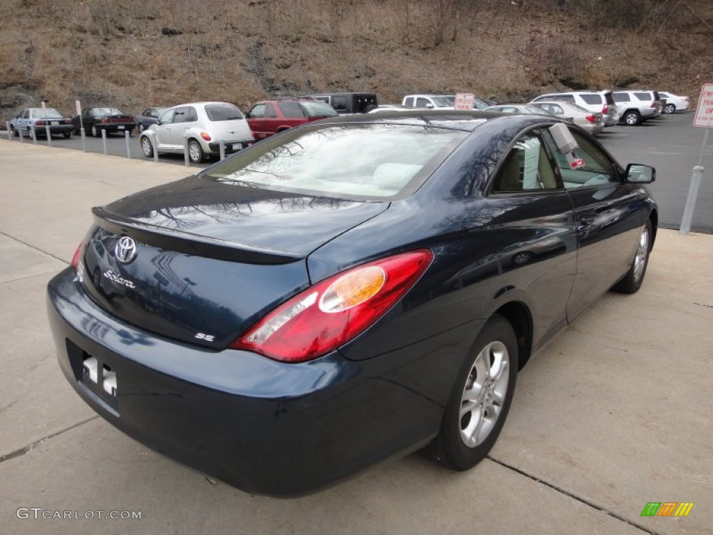 2006 Solara SE Coupe - Oceanus Blue Pearl / Ivory photo #4