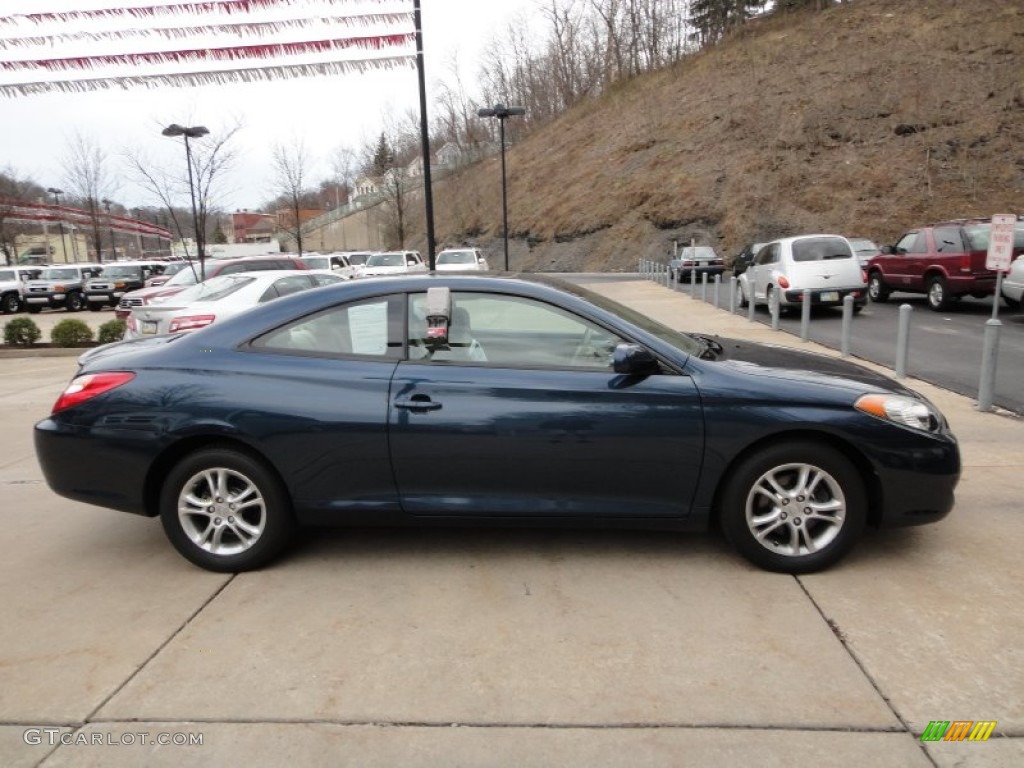 2006 Solara SE Coupe - Oceanus Blue Pearl / Ivory photo #5