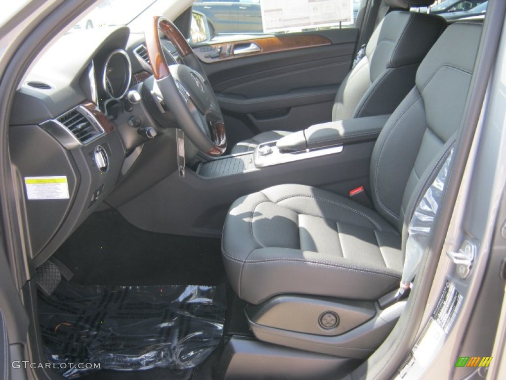 2012 ML 550 4Matic - Palladium Silver Metallic / Black photo #7