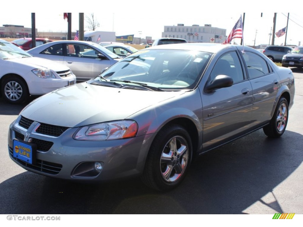2006 Stratus SXT Sedan - Silver Steel Metallic / Dark Slate Grey photo #1