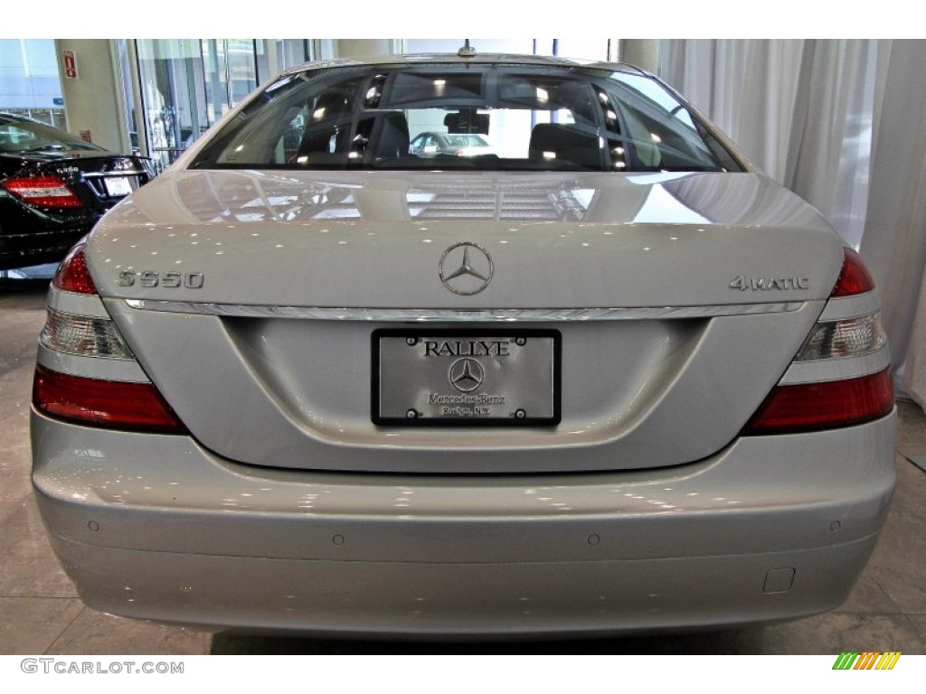 2009 S 550 4Matic Sedan - Iridium Silver Metallic / Black photo #5