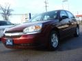 2004 Sport Red Metallic Chevrolet Malibu LS V6 Sedan  photo #1