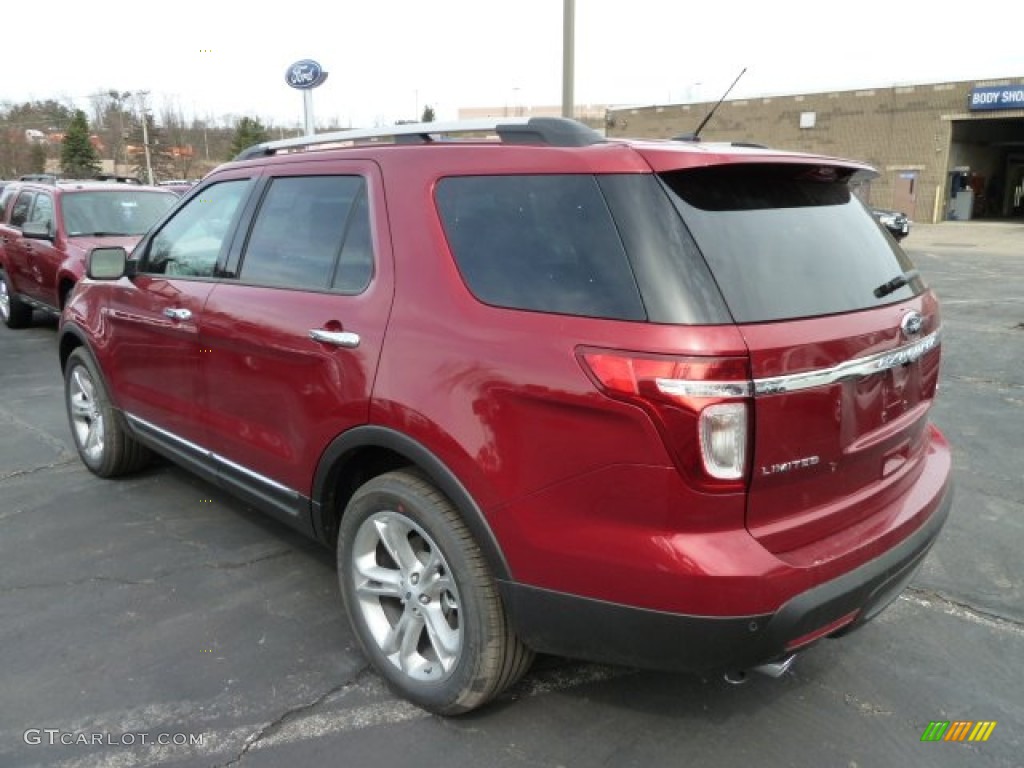 Ruby Red Metallic 2013 Ford Explorer Limited 4WD Exterior Photo #62379711