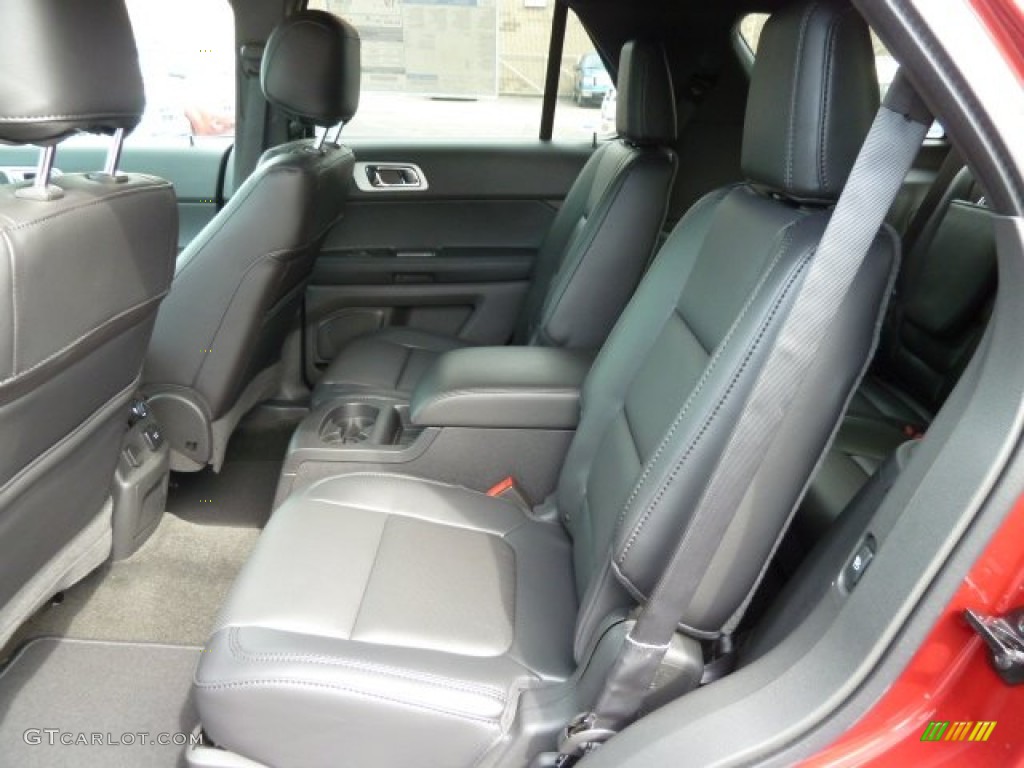 Charcoal Black Interior 2013 Ford Explorer Limited 4WD Photo #62379759