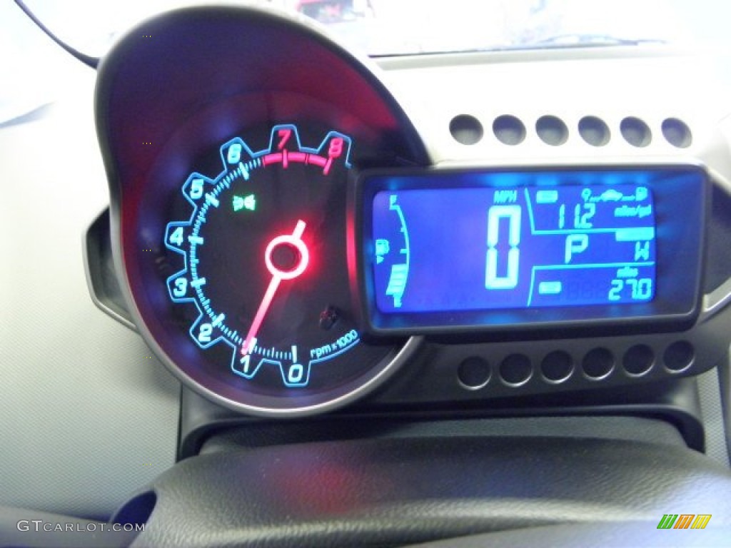 2012 Chevrolet Sonic LT Hatch Gauges Photo #62379942