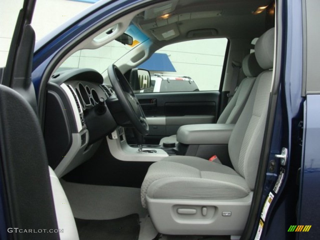 Graphite Gray Interior 2007 Toyota Tundra SR5 TRD Double Cab 4x4 Photo #62380296
