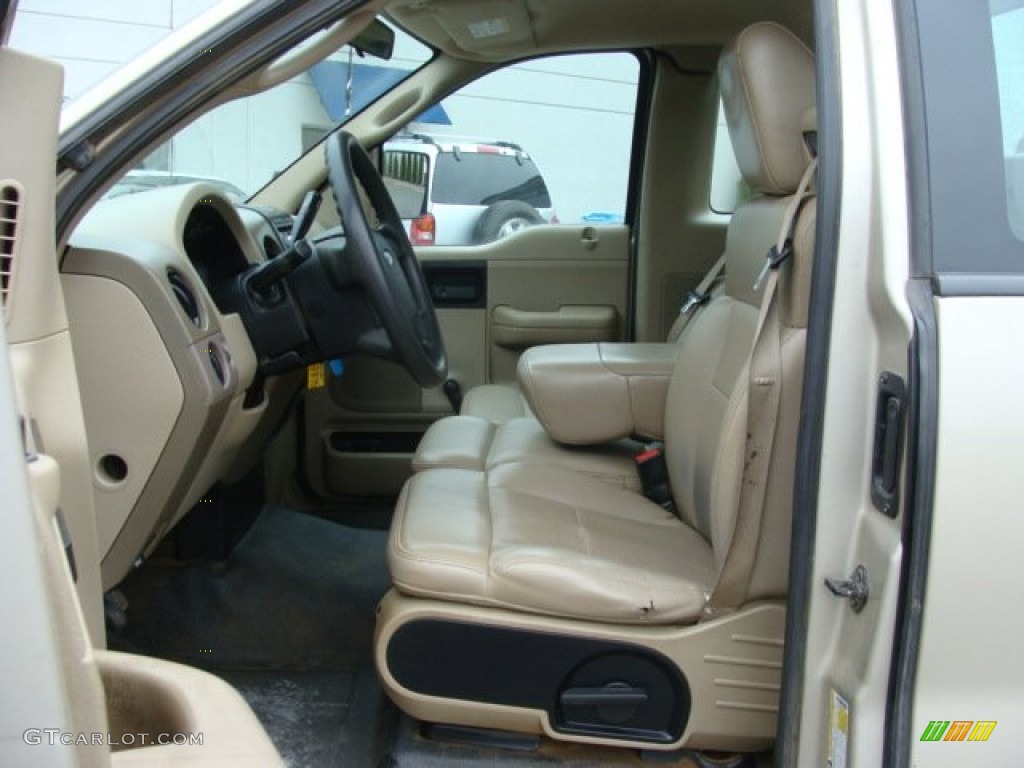 Tan Interior 2007 Ford F150 XL Regular Cab Photo #62380551