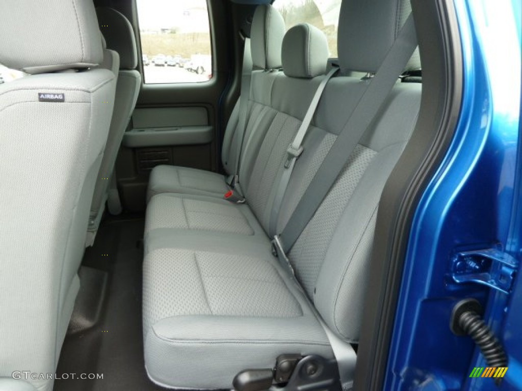 2012 Ford F150 STX SuperCab 4x4 Rear Seat Photo #62380554