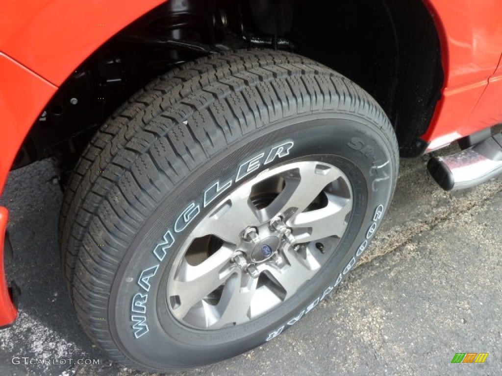 2012 Ford F150 STX SuperCab 4x4 Wheel Photo #62380815