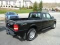 Black - Ranger XLT SuperCab 4x4 Photo No. 2