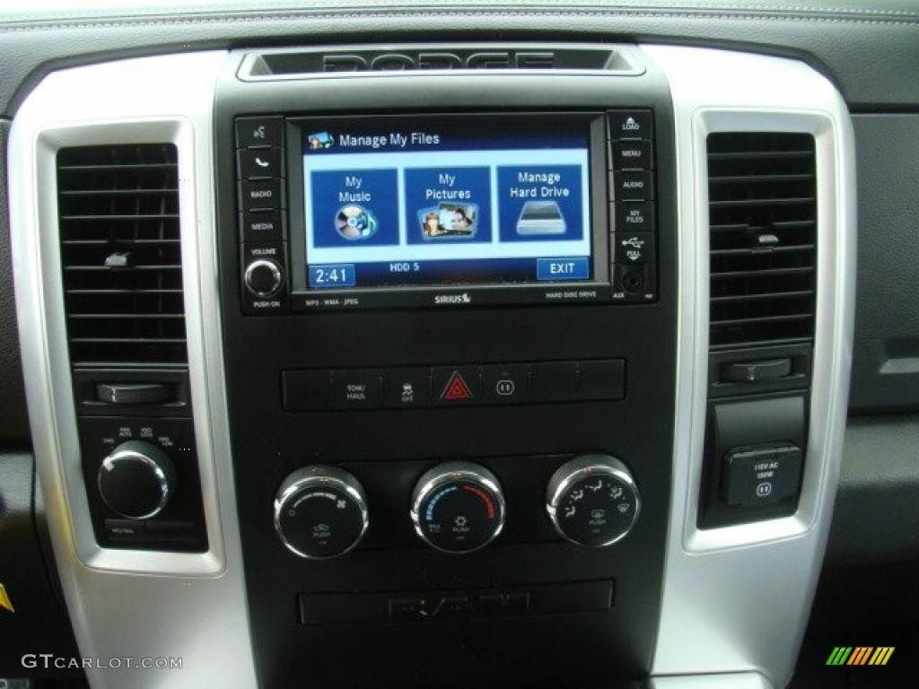 2011 Ram 1500 Sport Crew Cab 4x4 - Brilliant Black Crystal Pearl / Dark Slate Gray photo #14