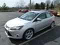 2012 Ingot Silver Metallic Ford Focus Titanium Sedan  photo #5