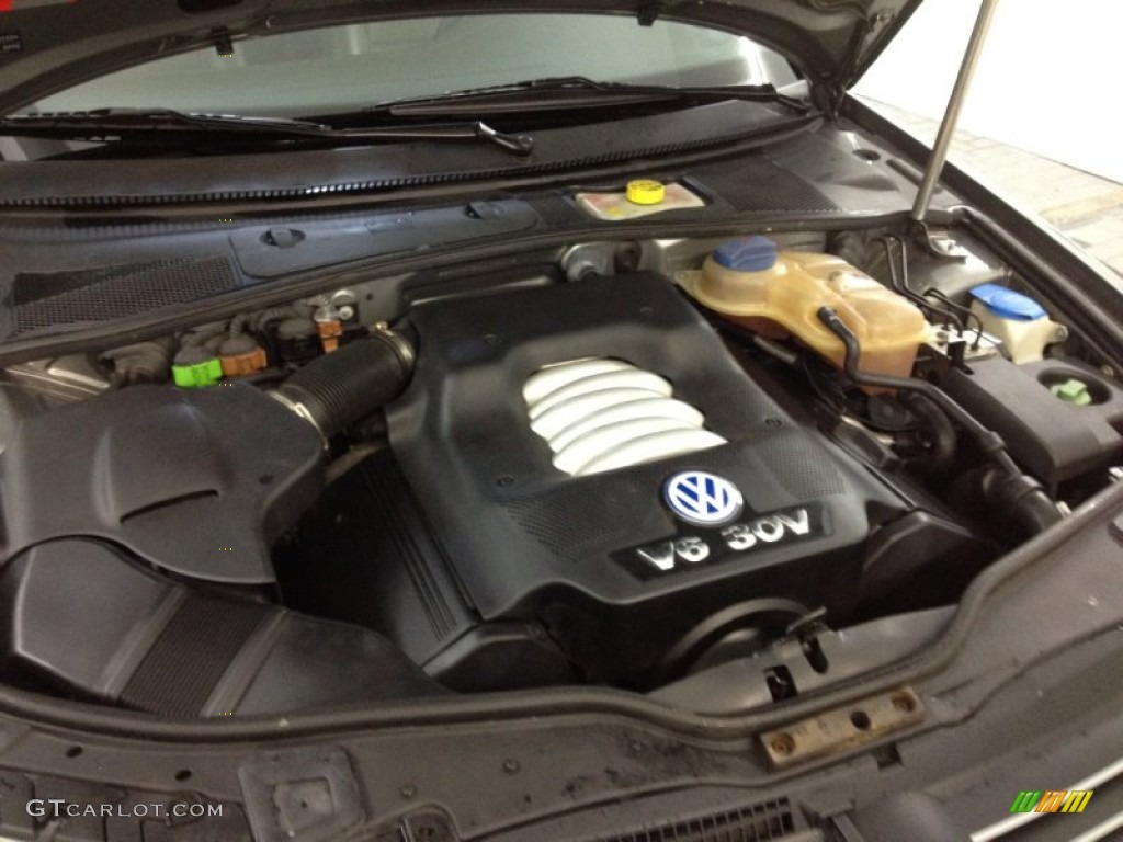 2002 Volkswagen Passat GLX Wagon 2.8 Liter DOHC 30-Valve V6 Engine Photo #62381745