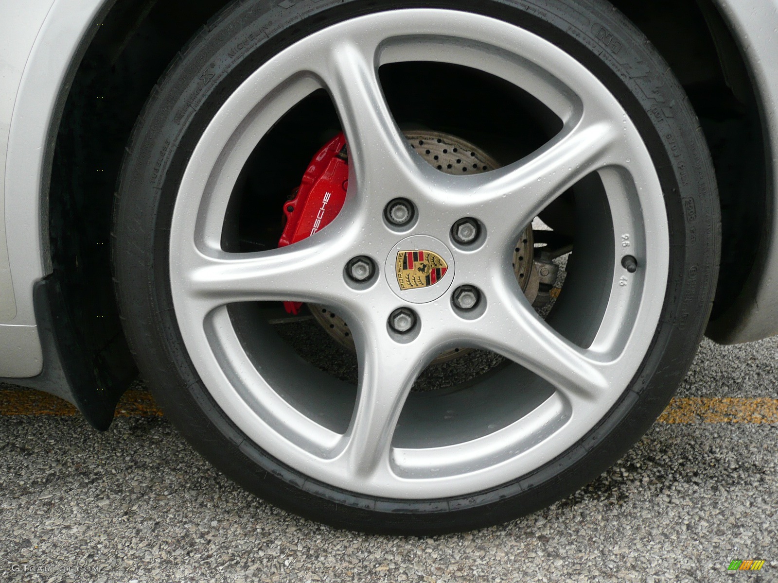 2006 Cayman S - Arctic Silver Metallic / Black photo #5