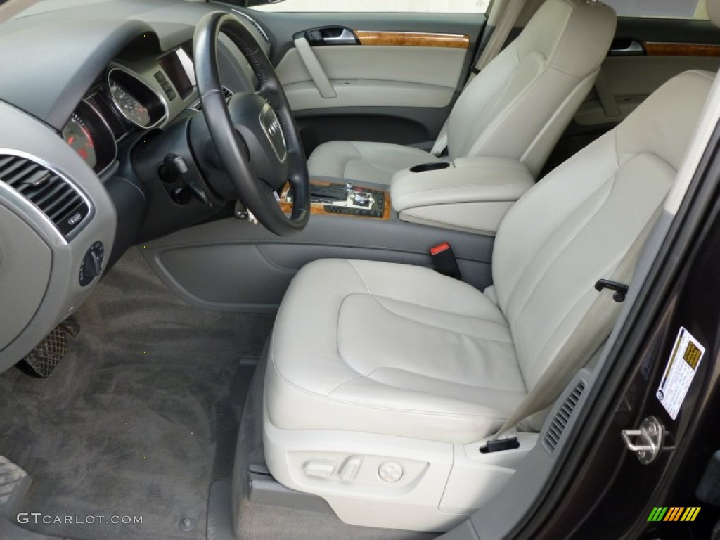 Cardamom Beige Interior 2008 Audi Q7 3.6 Premium quattro Photo #62382083