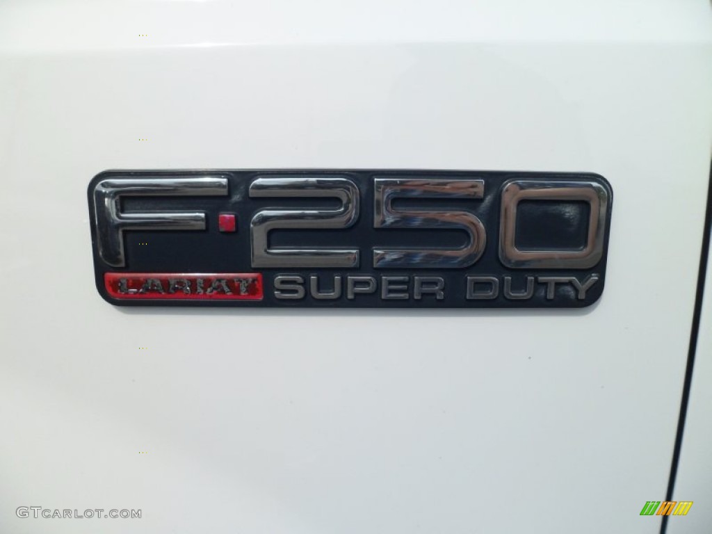 2002 Ford F250 Super Duty Lariat Crew Cab Marks and Logos Photo #62382450