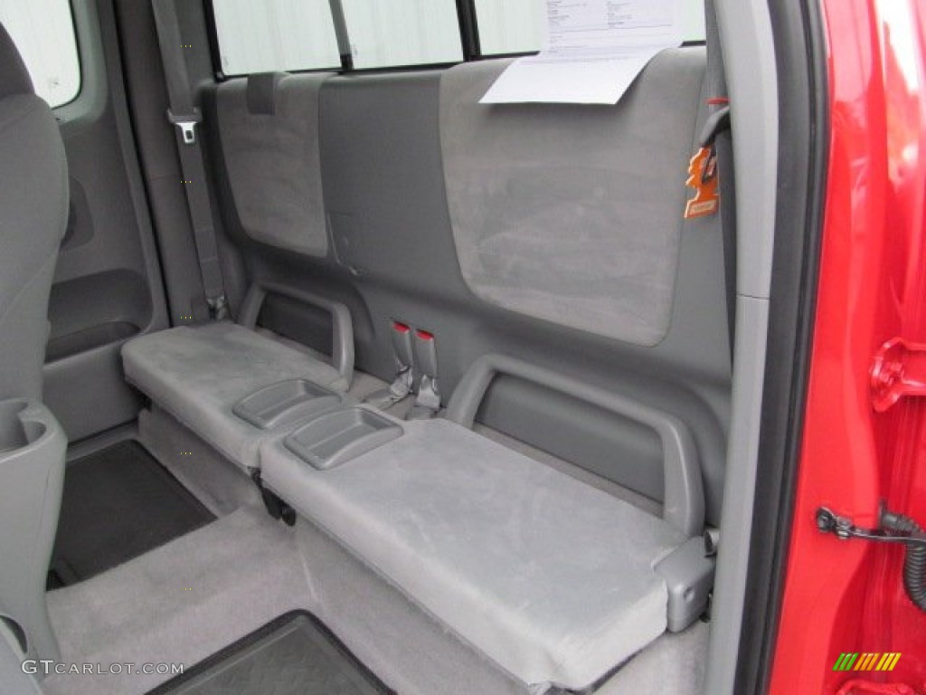 Graphite Gray Interior 2007 Toyota Tacoma V6 TRD Access Cab 4x4 Photo #62383083