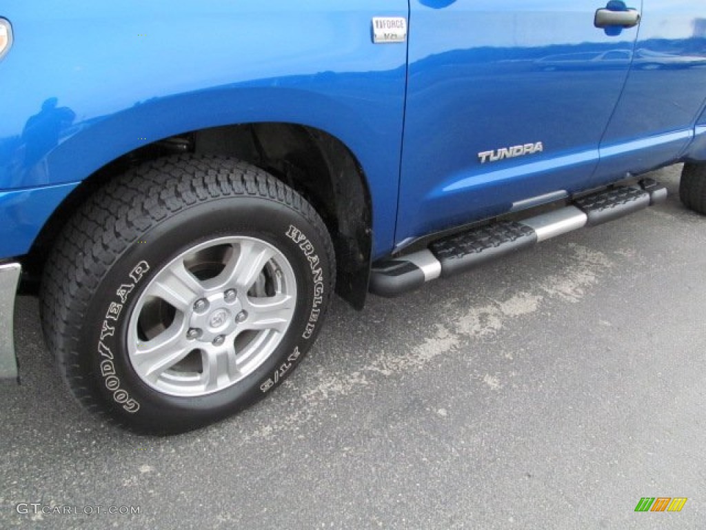 2008 Tundra Double Cab 4x4 - Blue Streak Metallic / Graphite Gray photo #3