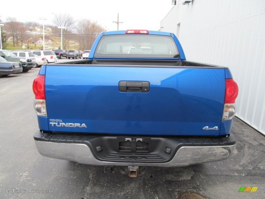 2008 Tundra Double Cab 4x4 - Blue Streak Metallic / Graphite Gray photo #8