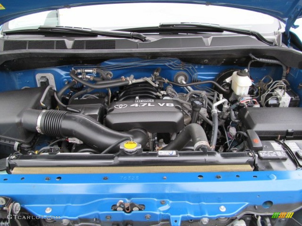 2008 Toyota Tundra Double Cab 4x4 4.7 Liter DOHC 32-Valve VVT V8 Engine Photo #62383235