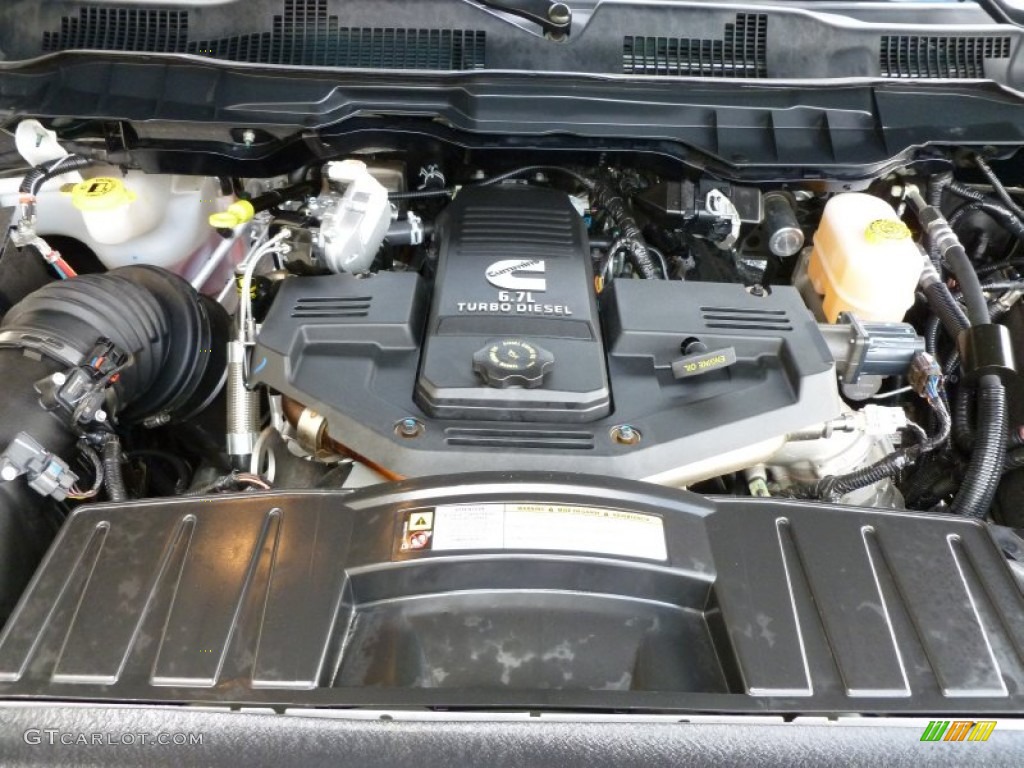 2011 Dodge Ram 3500 HD Laramie Crew Cab 4x4 Dually Engine Photos