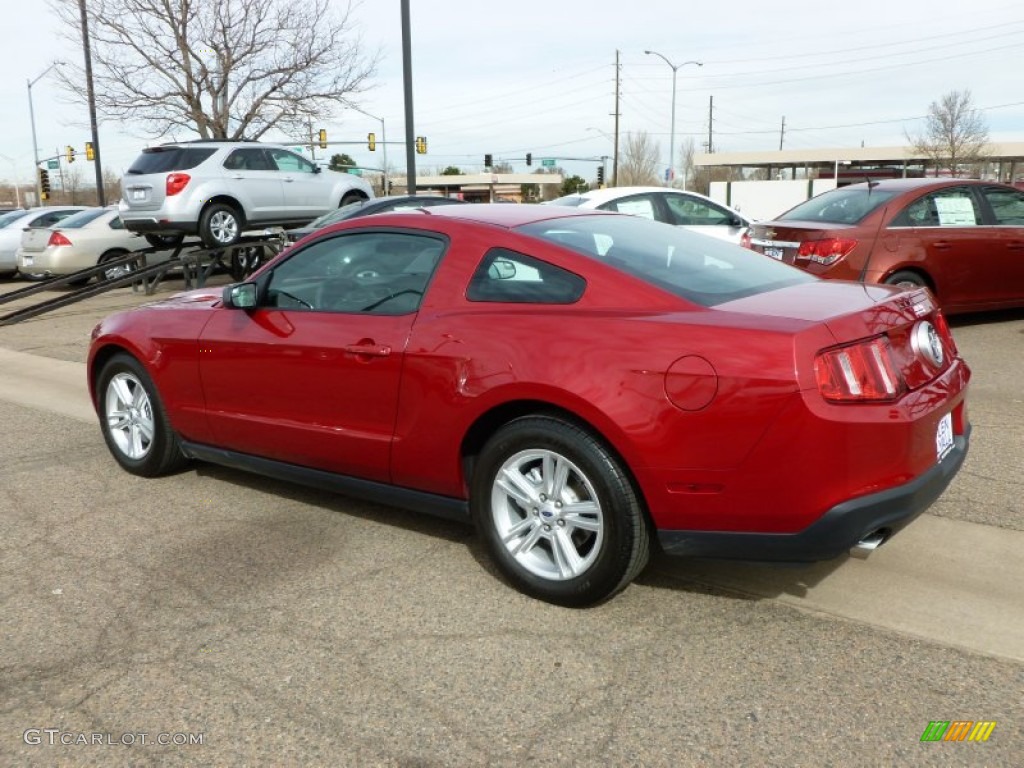 Red Candy Metallic 2011 Ford Mustang V6 Coupe Exterior Photo #62383899