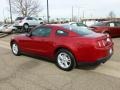 2011 Red Candy Metallic Ford Mustang V6 Coupe  photo #6
